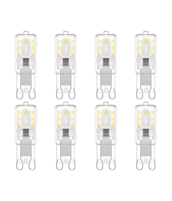 Lampadina Per Faretto 2w Led 2 Smd 3535 Attacco G9 Luce Bianca Fredda Calda 220v  -bianco Freddo      -