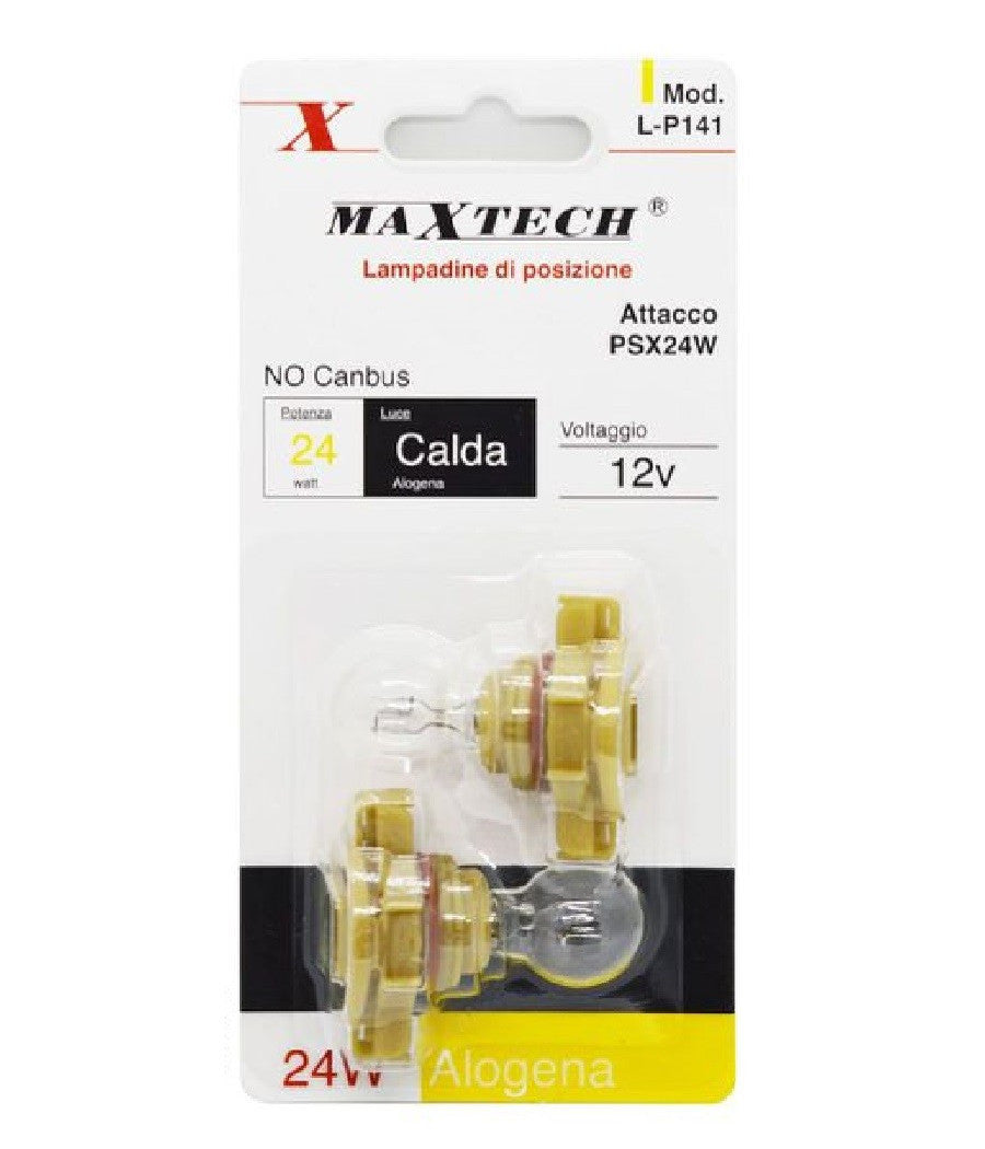 Lampadina Posizione Auto Psx24w 12v 24w Luce Alogena Lampada Segnalazione L-p141         