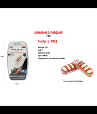 Lampadine Di Posizione Canbus Maxtech L-p058 12v 6 Led 2 W 6000k Ultra Luminose         