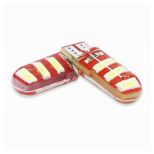 Lampadine Di Posizione Canbus Maxtech L-p058 12v 6 Led 2 W 6000k Ultra Luminose         