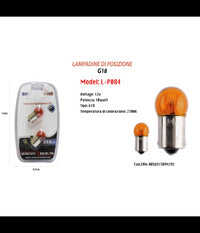 Lampadine Di Posizione G18 12v - 10 Watt Lampadine Ultra Luminose Maxtech L-p084         