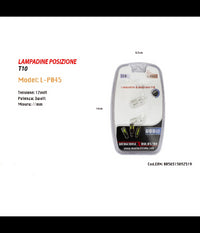 Lampadine Di Posizione T10 Maxtech L-p045 12v - 3w Lampadine Ultra Luminose         