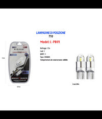 Lampadine Di Posizione T10 Maxtech L-p049 12v-1w 1led Canbus 6000k Ultra Luminose         