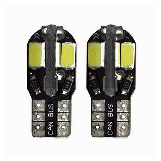Lampadine Di Posizione T10 Maxtech T-105630 12v 8 Led Lampadine Ultra Luminose         