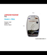 Lampadine Di Posizione T13 L-p066 12 V 10 Watt Lampadine Ultra Luminose Maxtech         