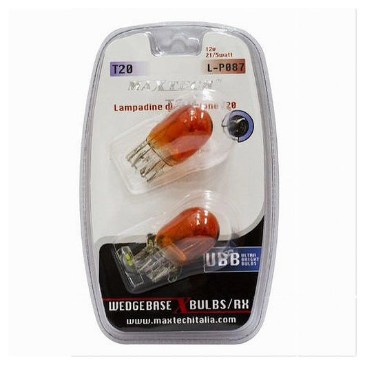 Lampadine Di Posizione T20 12v 21/5 Watt Lampadine Ultra Luminose Maxtech L-p087         