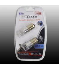Lampadine Di Retromarcia Ba15s 12v / 3led Lampadine Ultra Luminose Maxtech L-p035         
