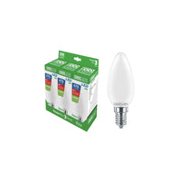 Lampadine LED Saten Oleiva 4 W – luce pratica – 3 pz – Ecolight