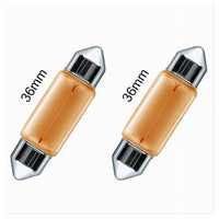 Lampadine Posizione Auto Sv8.5 36mm 12v 5 W No Canbus Luce Calda Alogena L-p143         
