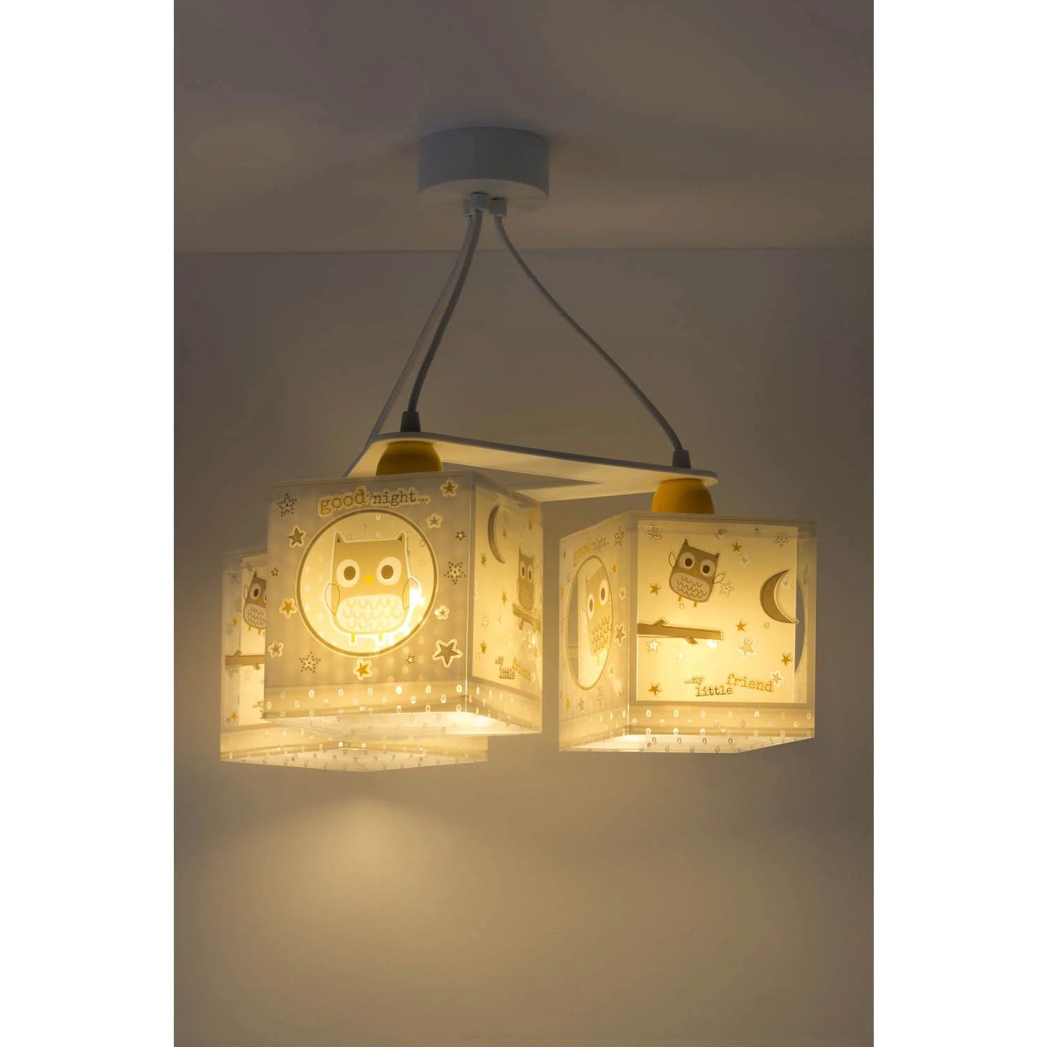 LÚZETE - LÁMPARA 3 LUCES GOOD NIGHT DALBER