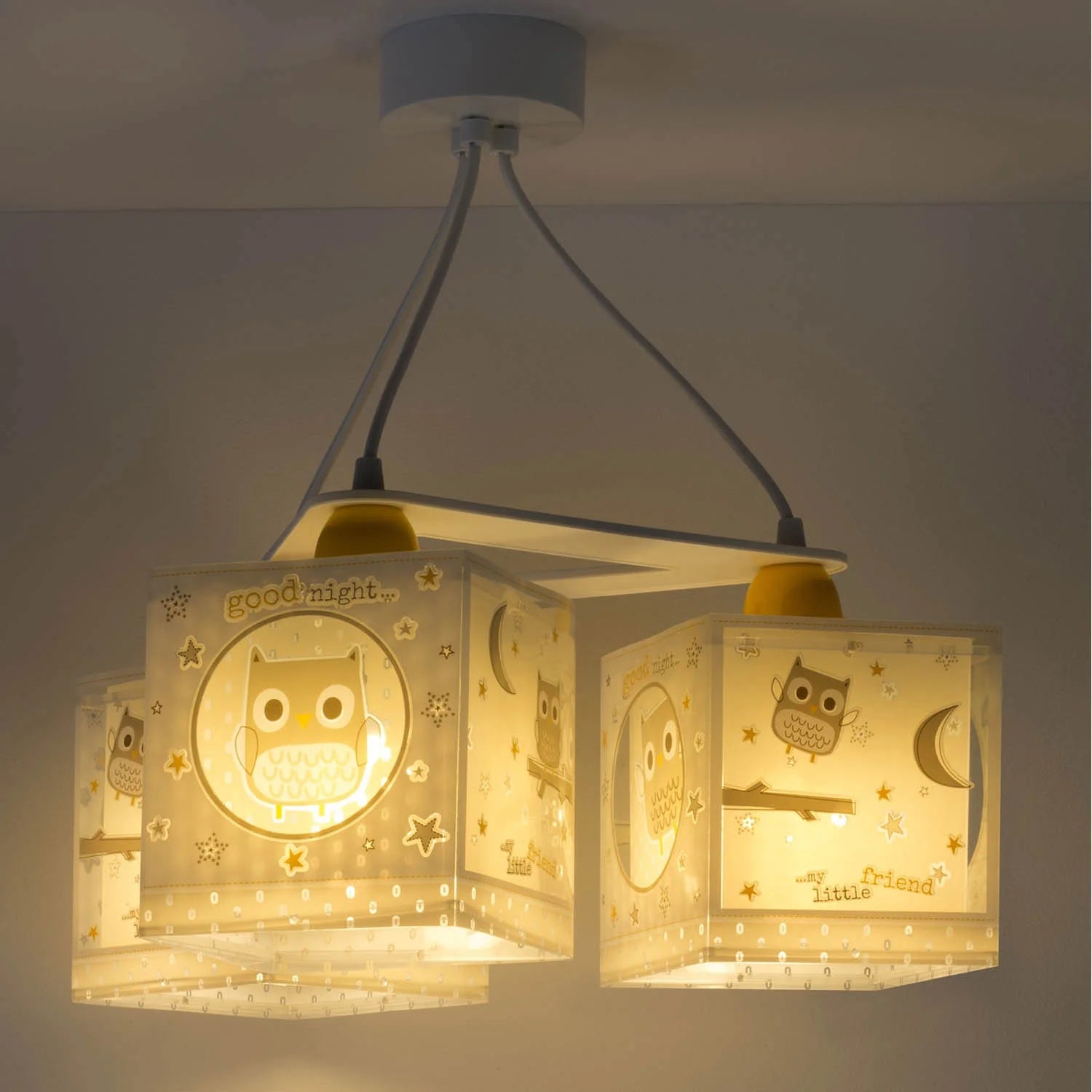LÚZETE - LÁMPARA 3 LUCES GOOD NIGHT DALBER