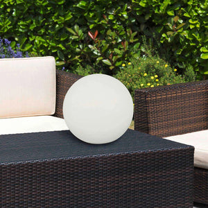 LÚZETE - LÁMPARA DE MESA BOLA LED EXTERIOR