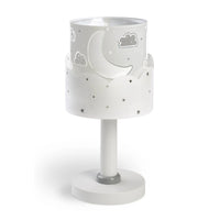 LÚZETE - LÁMPARA DE MESA INFANTIL NEW MOON E14 GRIS