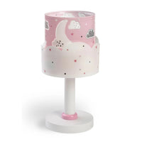 LÚZETE - LÁMPARA DE MESA INFANTIL NEW MOON E14 ROSA