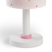 LÚZETE - LÁMPARA DE MESA INFANTIL NEW MOON E14 ROSA