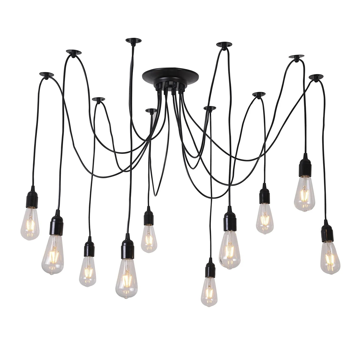 LÚZETE - LÁMPARA DE TECHO 10 LUCES CARLA