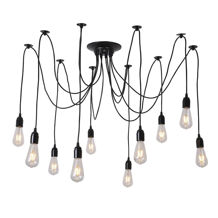 LÚZETE - LÁMPARA DE TECHO 10 LUCES CARLA