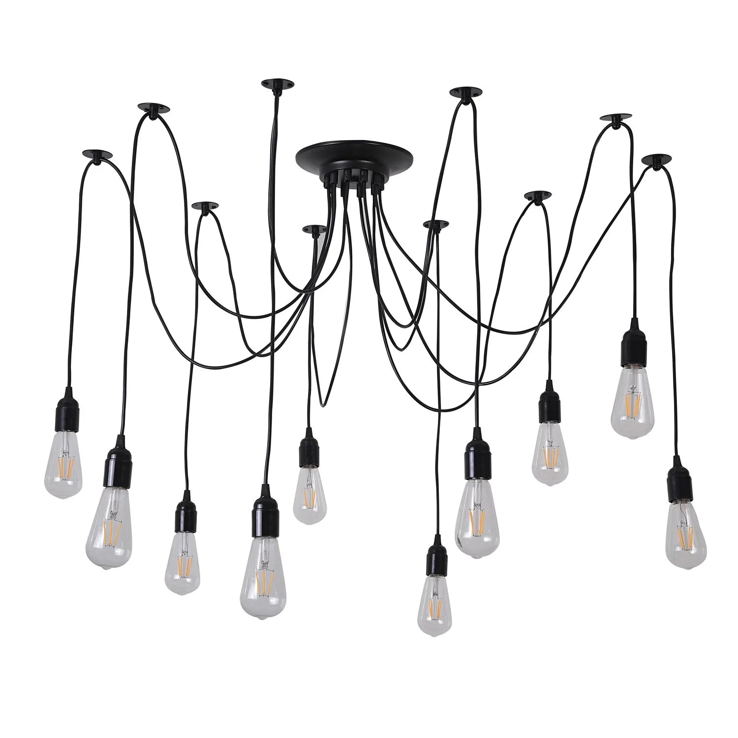 LÚZETE - LÁMPARA DE TECHO 10 LUCES CARLA