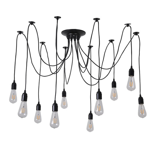 LÚZETE - LÁMPARA DE TECHO 10 LUCES CARLA