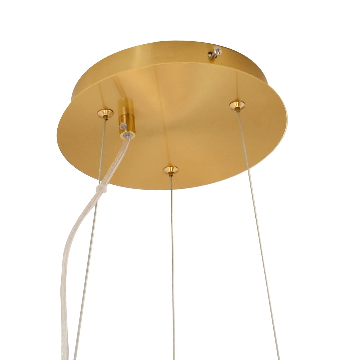 LÚZETE - LÁMPARA DE TECHO 11 LUCES HIERRO DORADO NICOLETTA