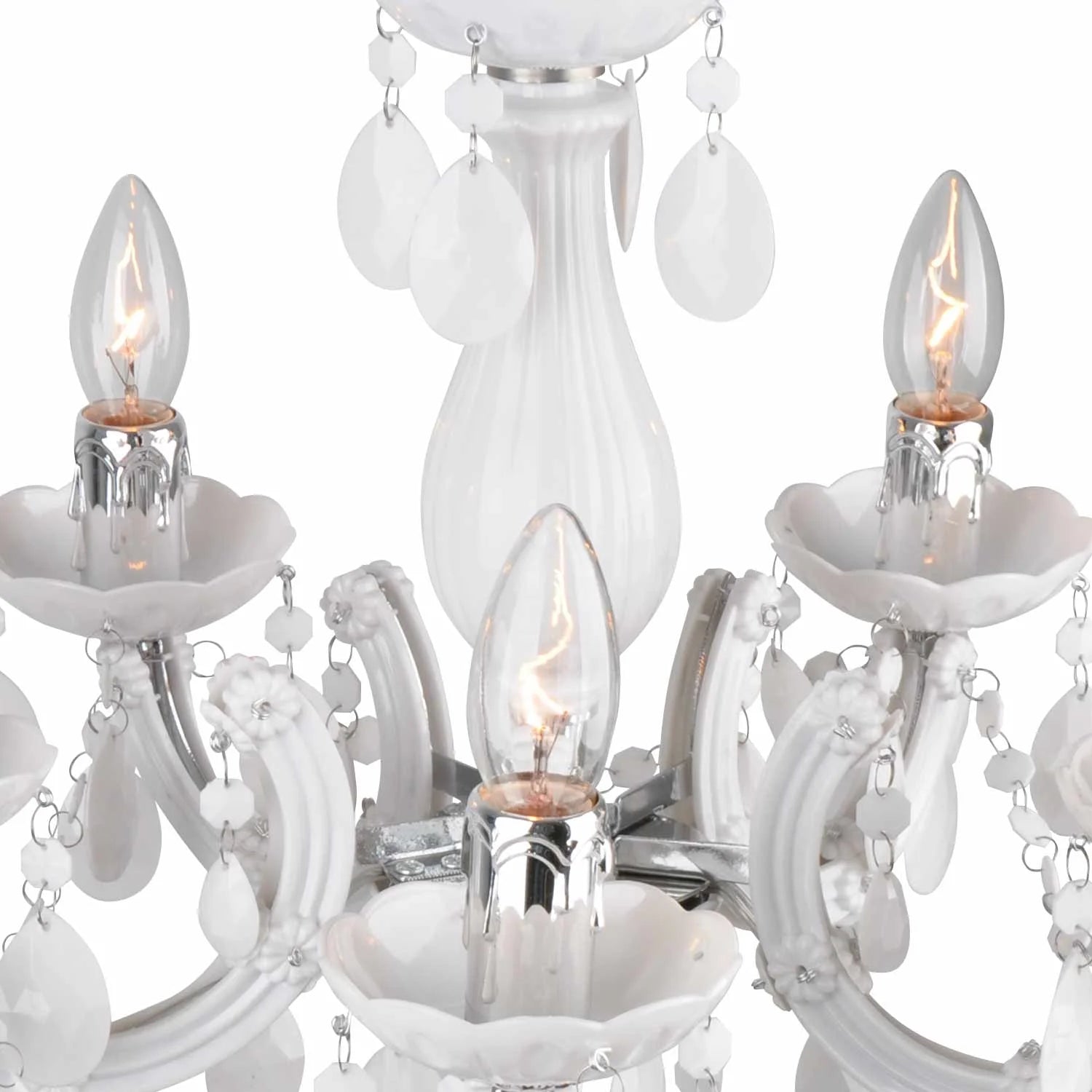 LÚZETE - LÁMPARA DE TECHO 5 LUCES NICOLA BLANCO