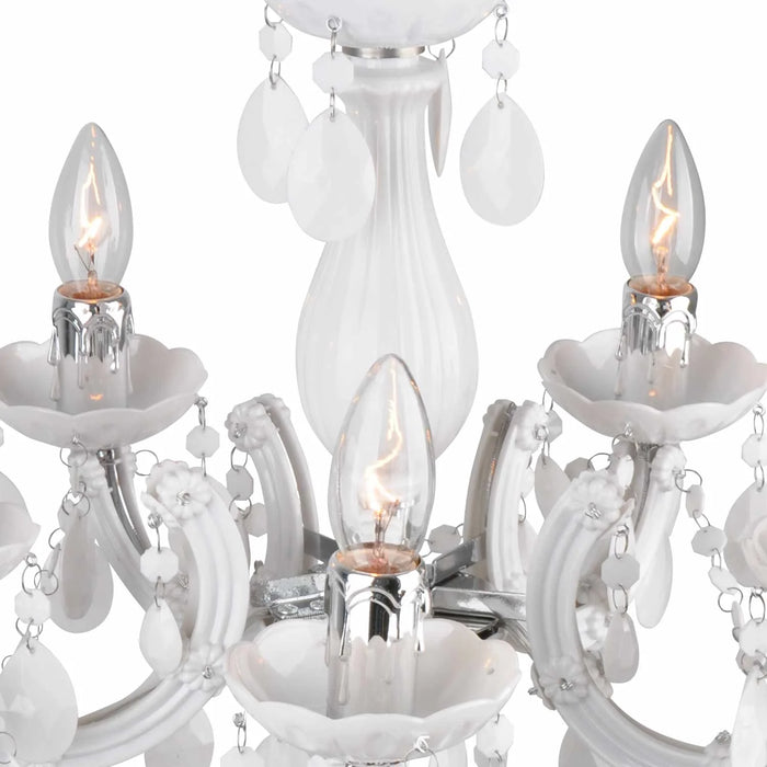 LÚZETE - LÁMPARA DE TECHO 5 LUCES NICOLA BLANCO