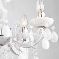 LÚZETE - LÁMPARA DE TECHO 5 LUCES NICOLA BLANCO