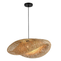 LÚZETE - LAMPADA DA SOFFITTO DI BAMBÙ GRANDE E27 KALENA