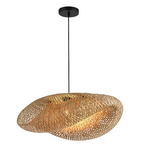 LÚZETE - LAMPADA DA SOFFITTO DI BAMBÙ GRANDE E27 KALENA