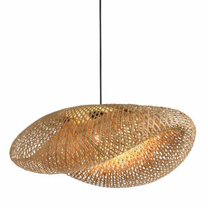 LÚZETE - LAMPADA DA SOFFITTO DI BAMBÙ GRANDE E27 KALENA