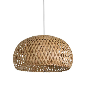 LAMPADA DA SOFFITTO DI BAMBÙ PICCOLA E27 KAWENA