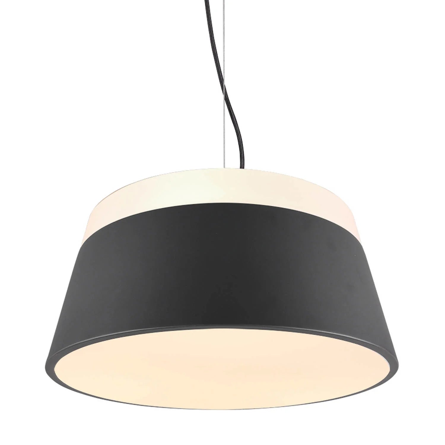 LÚZETE - LÁMPARA DE TECHO DUQUESA METAL NEGRO 45CM