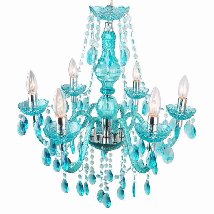 LÚZETE - LÁMPARA DE TECHO EMEIR AZUL