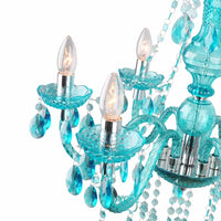 LÚZETE - LÁMPARA DE TECHO EMEIR AZUL