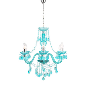 LÚZETE - LÁMPARA DE TECHO EMEIR AZUL