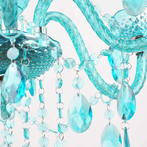 LÚZETE - LÁMPARA DE TECHO EMEIR AZUL