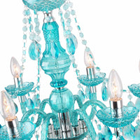 LÚZETE - LÁMPARA DE TECHO EMEIR AZUL