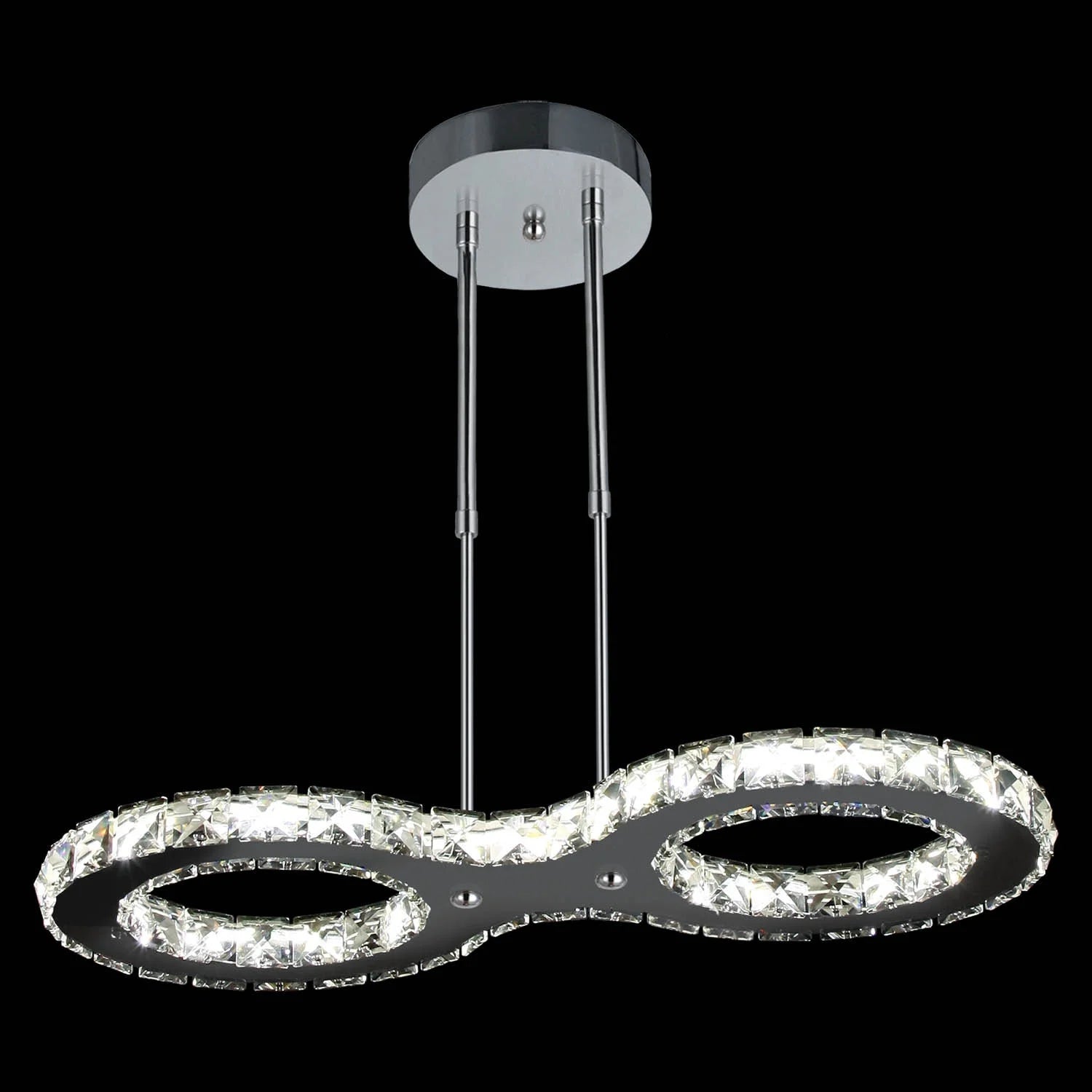 LÚZETE - LÁMPARA DE TECHO LED ANNABEL CRISTAL 36W