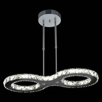 LÚZETE - LÁMPARA DE TECHO LED ANNABEL CRISTAL 36W