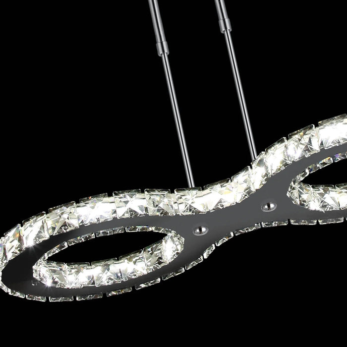 LÚZETE - LÁMPARA DE TECHO LED ANNABEL CRISTAL 36W