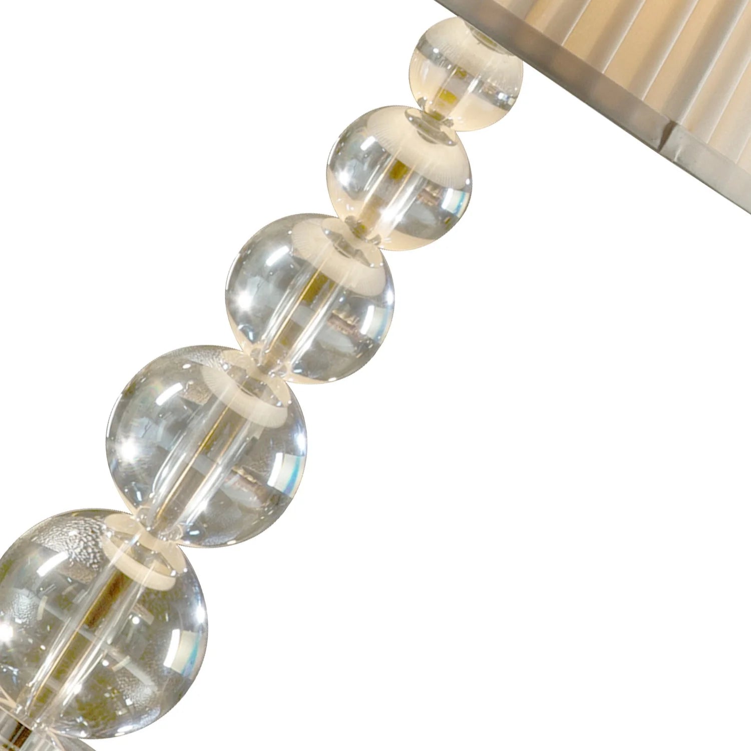 LÚZETE - LÁMPARA SOBREMESA GRANDE CHAMPAGNE