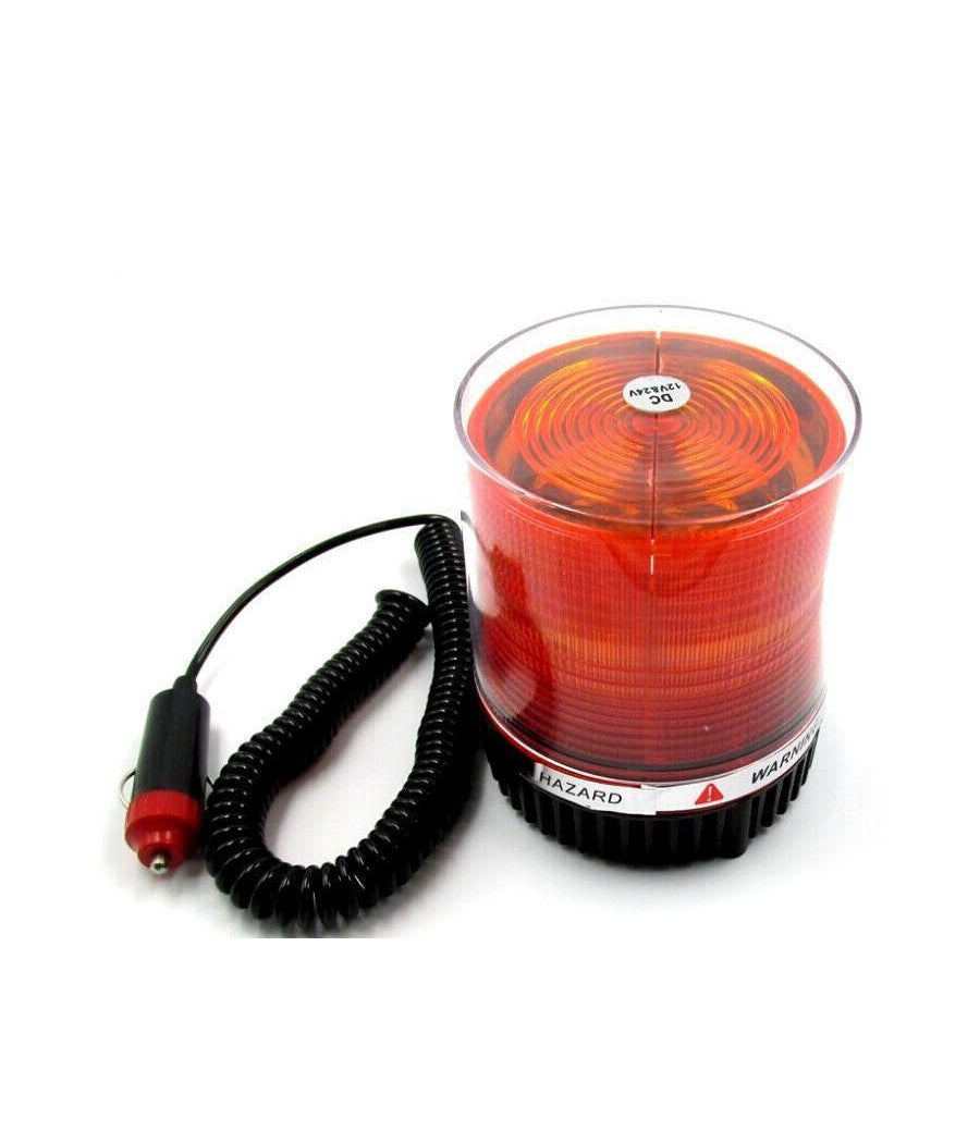 Lampeggiante Emergenza Girofaro Base Magnetica 12v Lampada Auto Hb-801f         