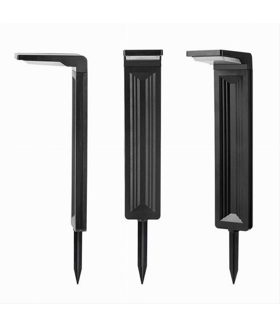 Lampione Con Picchetto Pannello Solare Sensore Crepuscolare Impermeabile Yh0802         