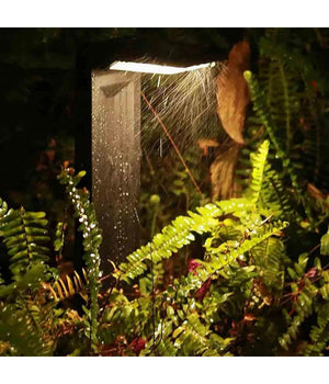 Lampione Con Picchetto Pannello Solare Sensore Crepuscolare Impermeabile Yh0802         