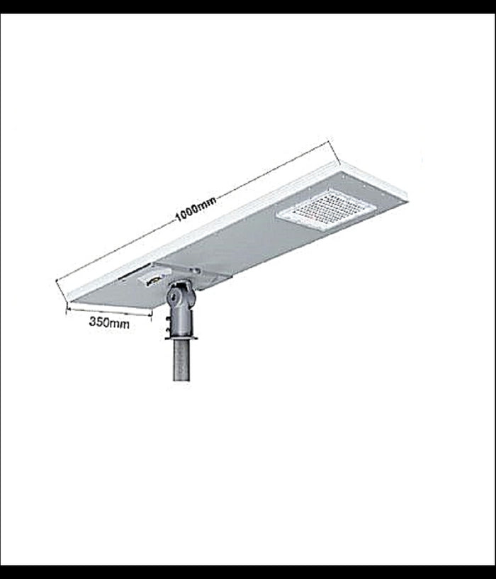 Lampione Faro Led 500w Stradale Crepuscolare Con Pannello Solare Ip65 Sl-500w-lp         