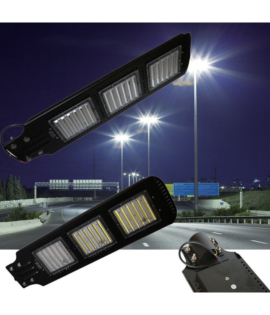 Lampione Faro Stradale Armatura Led 150w Luce Fredda 6500k 150w 150watt         
