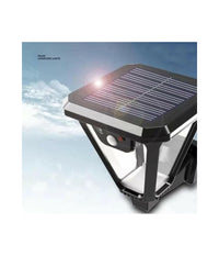 Lampione Lampada Luce Solare Giardino A Led Su Picchetto Con Telecomando Sensore         