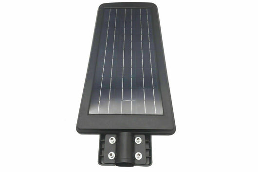 LAMPIONE LED CON PANNELLO SOLARE INTEGRATO CREPUSCOLARE 250 Watt LUCE FREDDA IP65 Con TELECOMANDO - ZENCOCCO