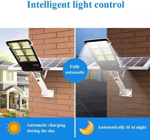 LAMPIONE LED PANNELLO SOLARE STAFFA E TELECOMANDO 300W Standard - Benovo