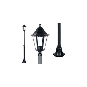 Lampione Minerva 1 Luce Su Palo